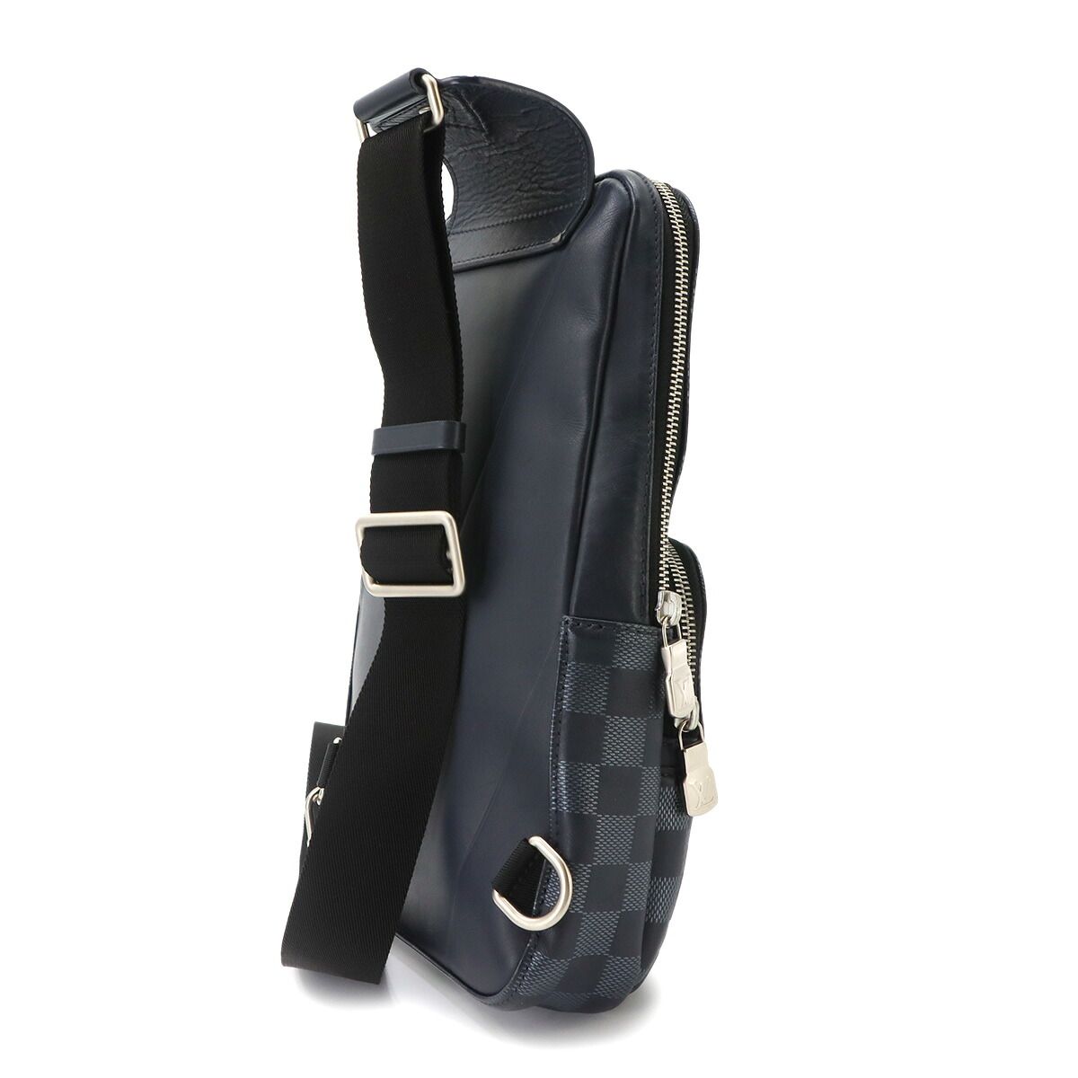 Louis Vuitton Damier Infini Avenue Sling Bag Navy — view 4