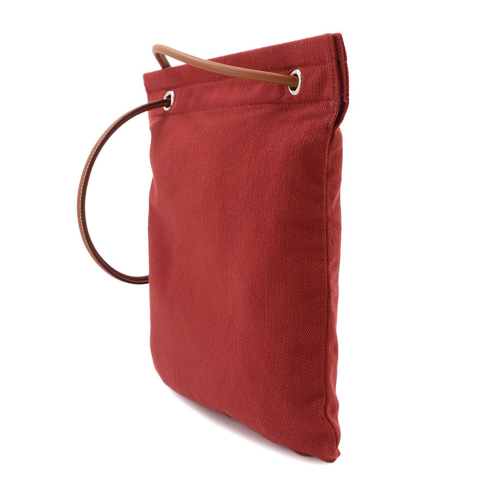 Hermes Sac Aline MM Shoulder Bag Toilet Blanc Swift Rouge Ash Gold — view 3