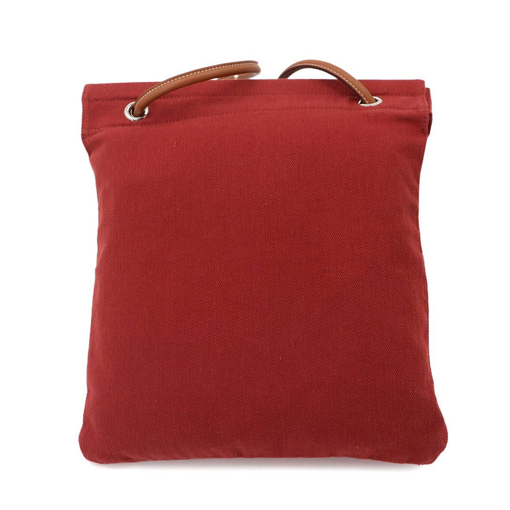 Hermes Sac Aline MM Shoulder Bag Toilet Blanc Swift Rouge Ash Gold — view 2