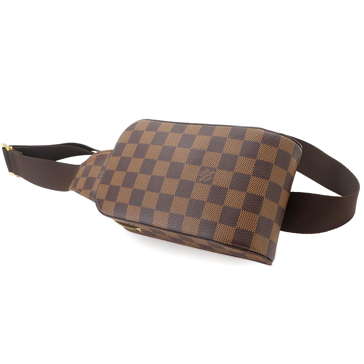 Louis Vuitton Damier Geronimos Belt Bag Waist Pouch Ebene Brown — view 4