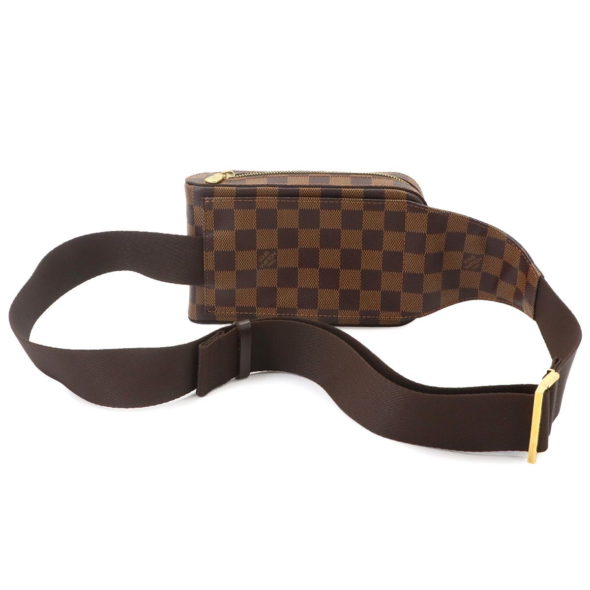 Louis Vuitton Damier Geronimos Belt Bag Waist Pouch Ebene Brown — view 2