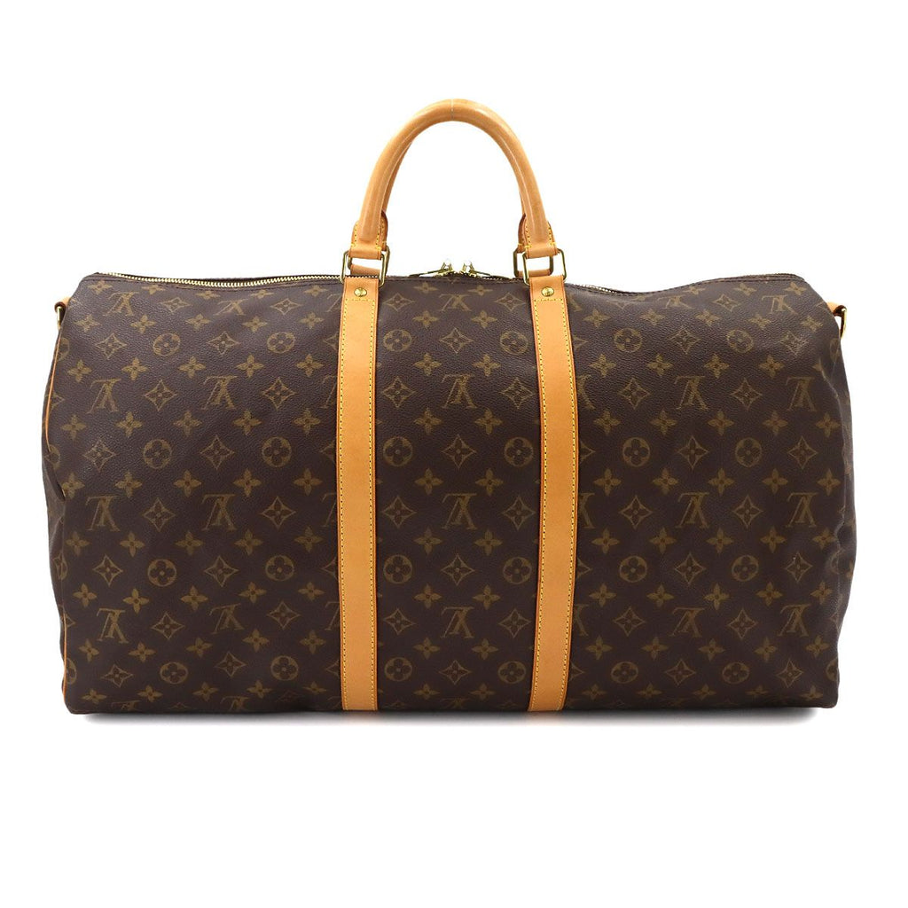 Louis Vuitton Monogram Keepall Bandouliere 55 2-Way Boston Shoulder Bag — view 2