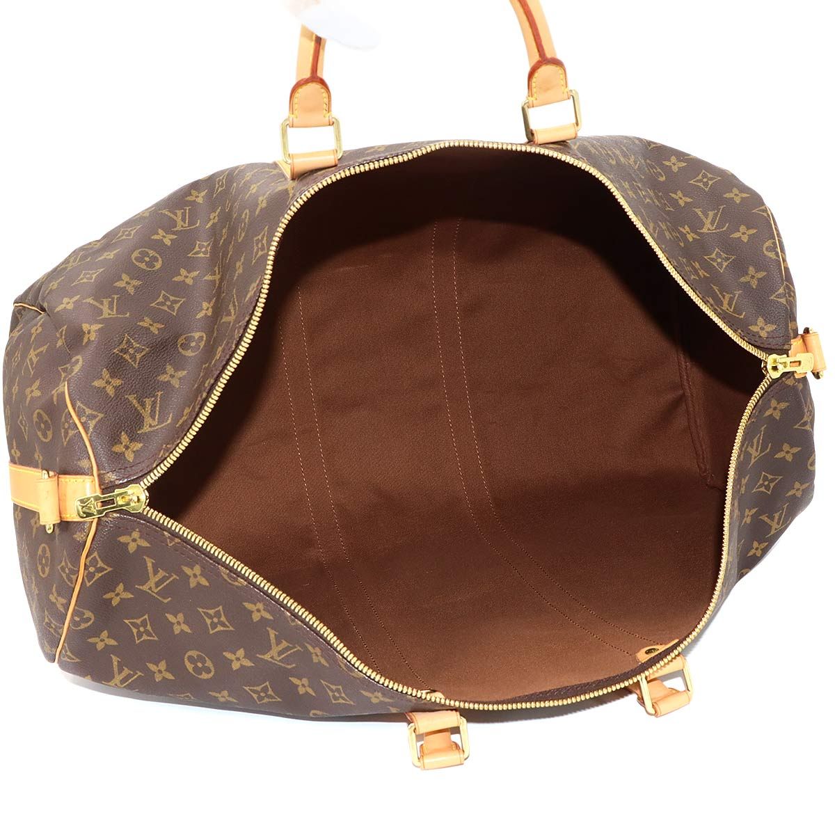 Louis Vuitton Monogram Keepall Bandouliere 55 2-Way Boston Shoulder Bag — view 6