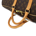 Louis Vuitton Monogram Keepall Bandouliere 55 2-Way Boston Shoulder Bag — view 5