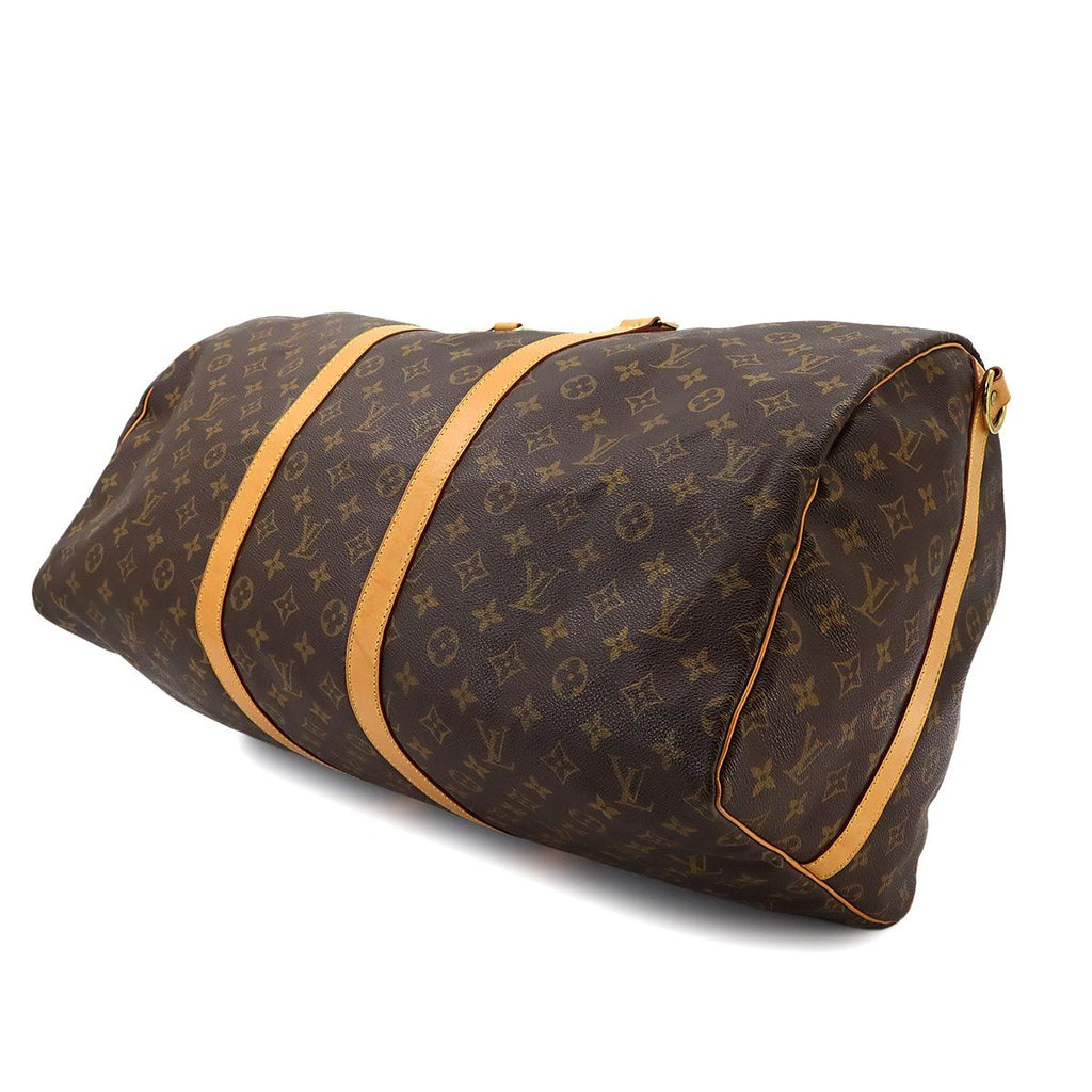 Louis Vuitton Monogram Keepall Bandouliere 55 2-Way Boston Shoulder Bag — view 8
