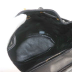 Chanel Quilted Chain Backpack Lambskin Black Vintage Gold Duma — view 6