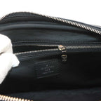 Louis Vuitton Damier Graphite Dopp Kit Hand Bag Black Gray — view 7