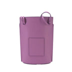 Loewe Dice Pocket Shoulder Bag Leather Purple Silver — view 3