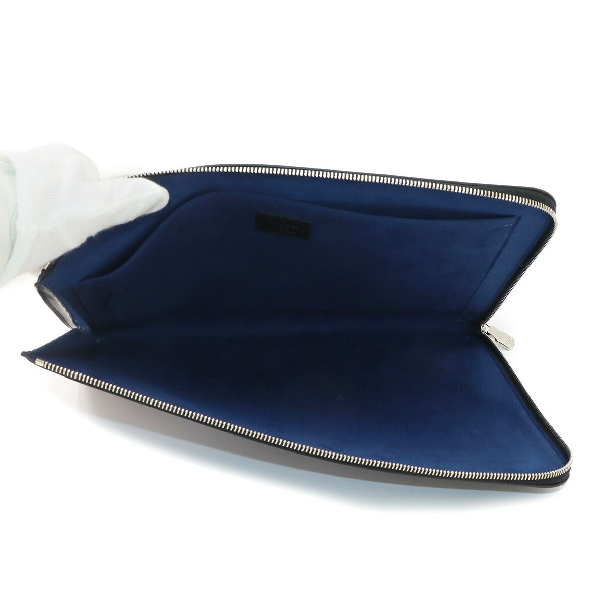 Louis Vuitton Epi Pochette Jour GM Clutch Noir — view 6