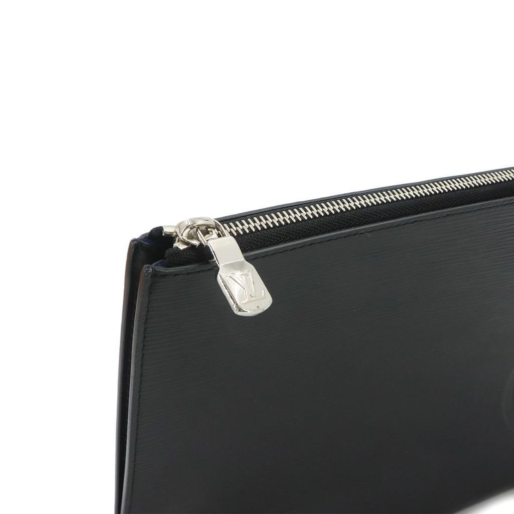 Louis Vuitton Epi Pochette Jour GM Clutch Noir — view 8