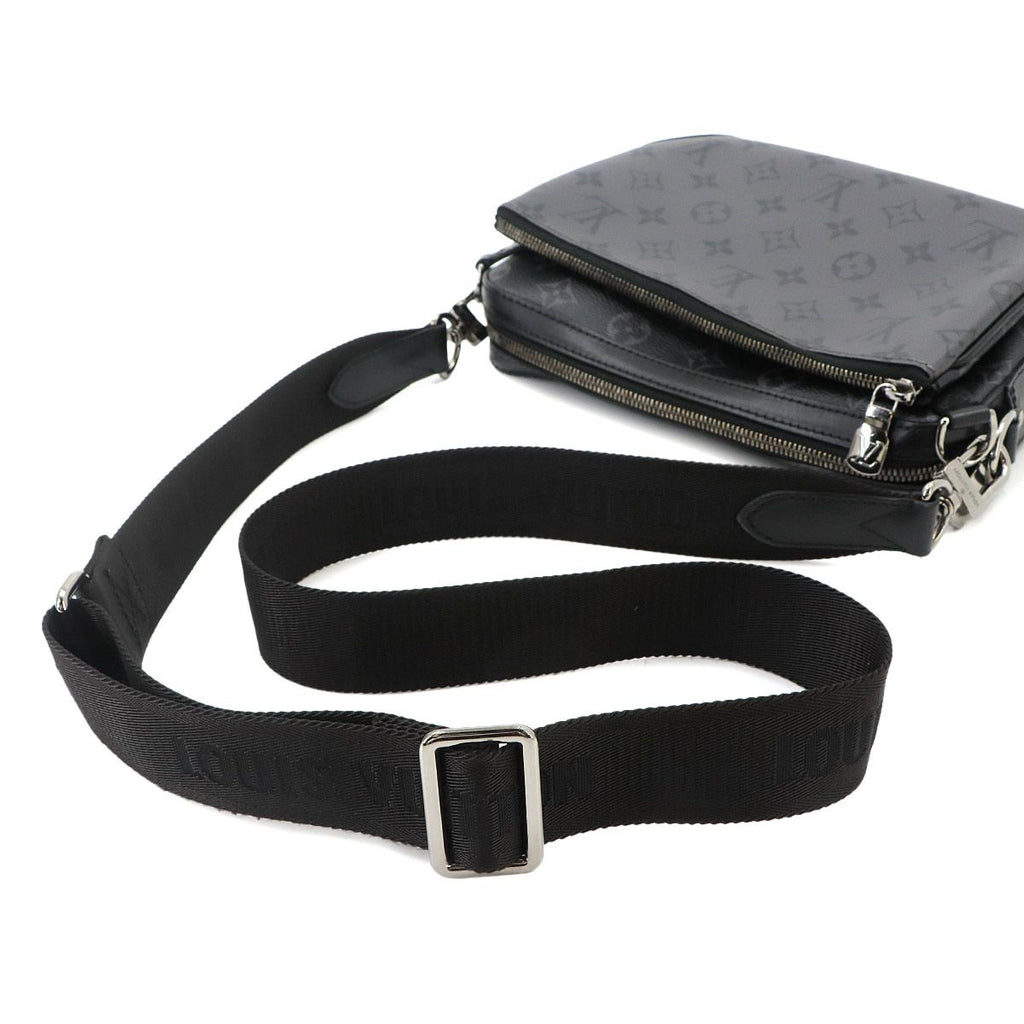 Louis Vuitton Monogram Eclipse Reverse Trio Messenger Shoulder Bag — view 5