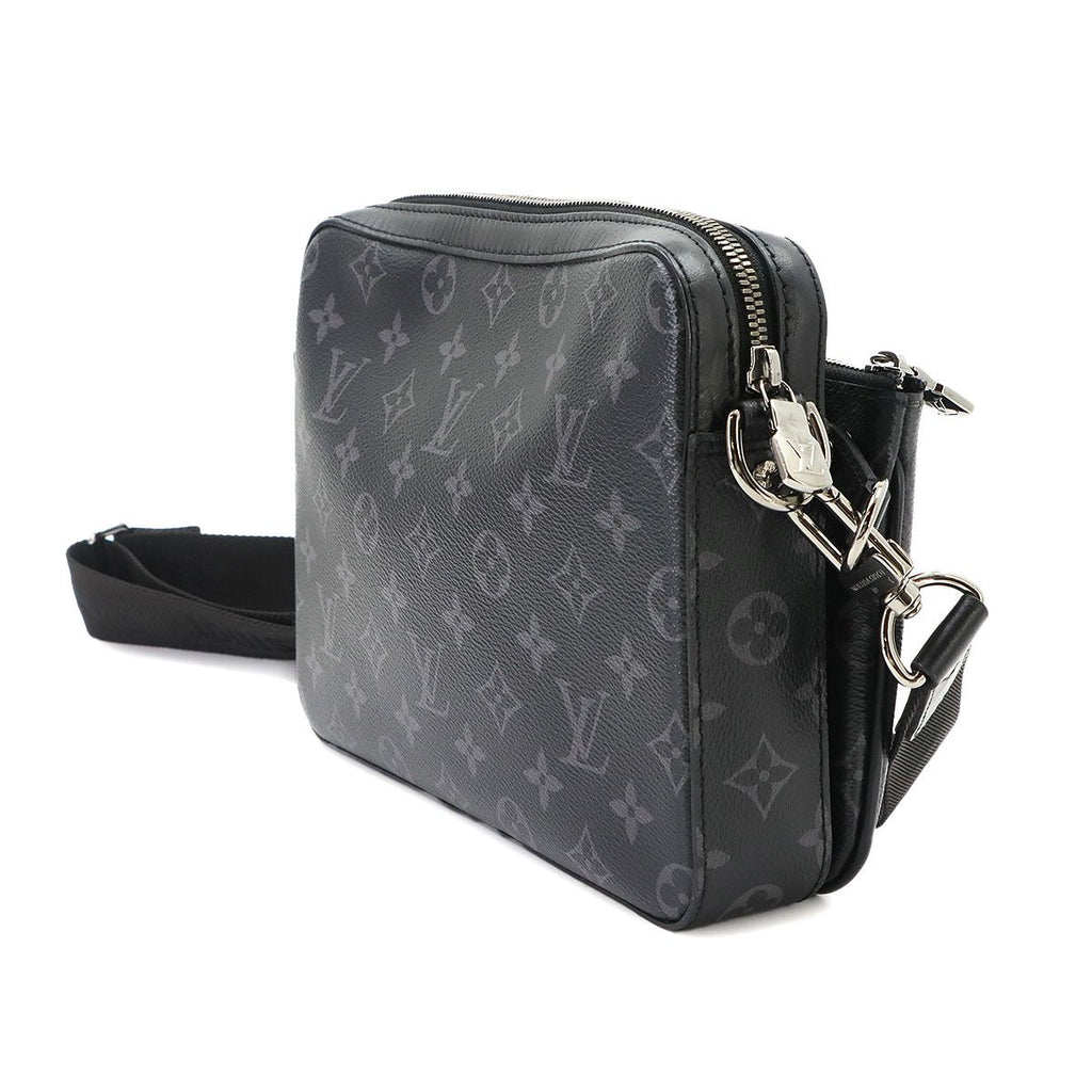 Louis Vuitton Monogram Eclipse Reverse Trio Messenger Shoulder Bag — view 3