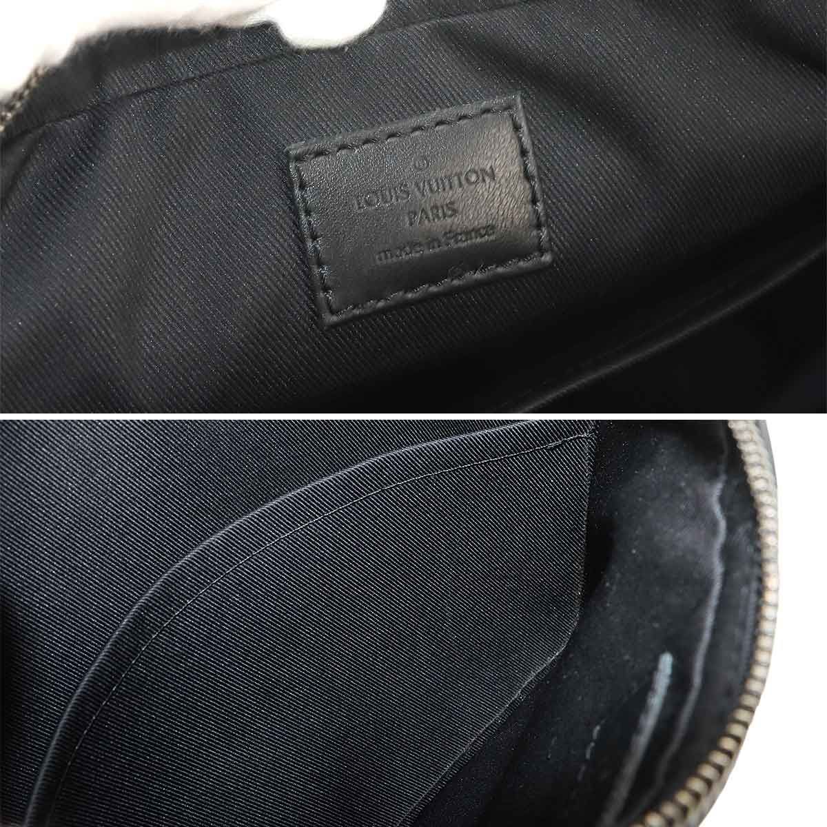 Louis Vuitton Monogram Eclipse Reverse Trio Messenger Shoulder Bag — view 7