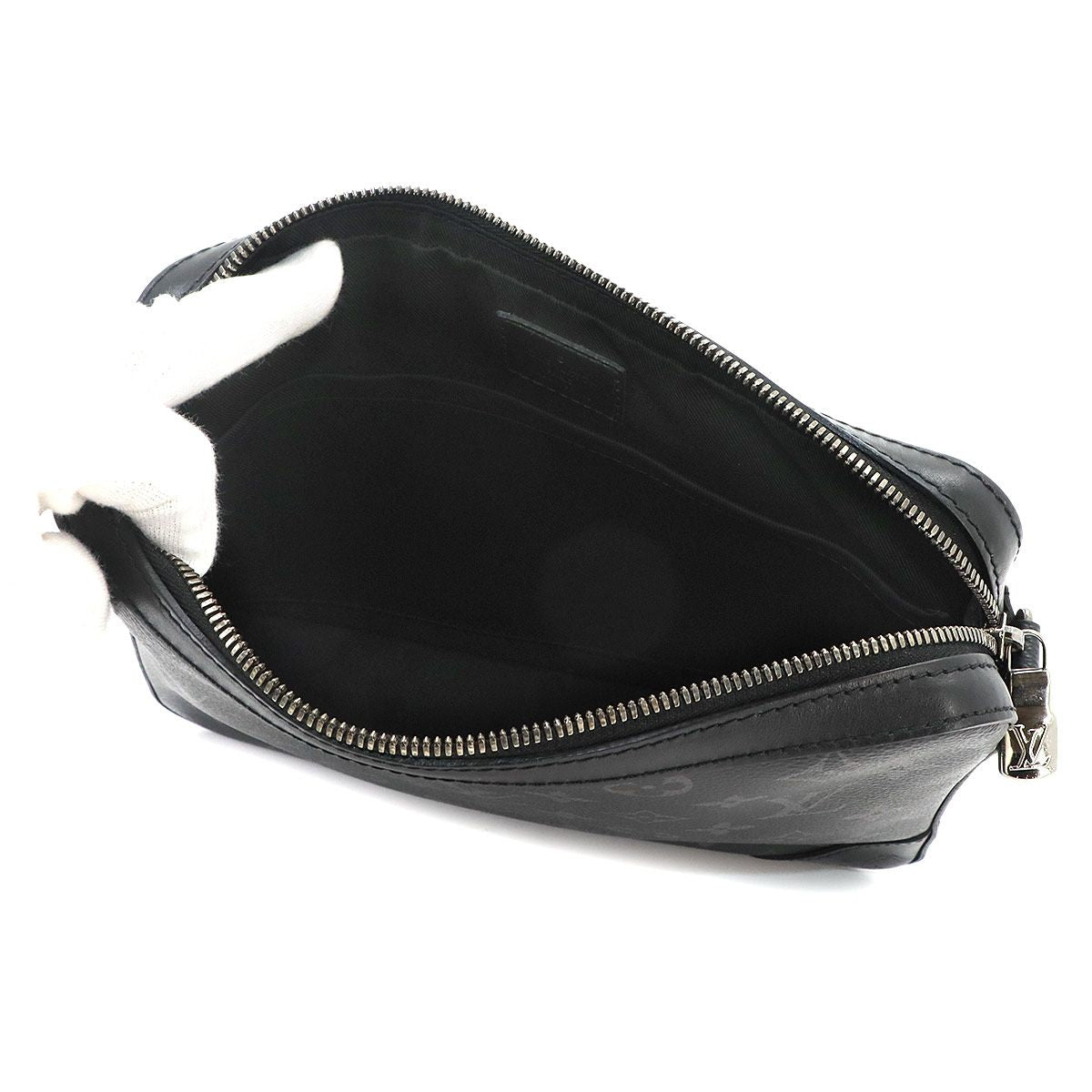 Louis Vuitton Monogram Eclipse Reverse Trio Messenger Shoulder Bag — view 6