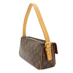 Louis Vuitton Monogram Viva Cite MM Shoulder Bag Brown Gold — view 4