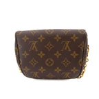 Louis Vuitton Monogram Mini Bumbag 2-Way Bag Brown — view 2