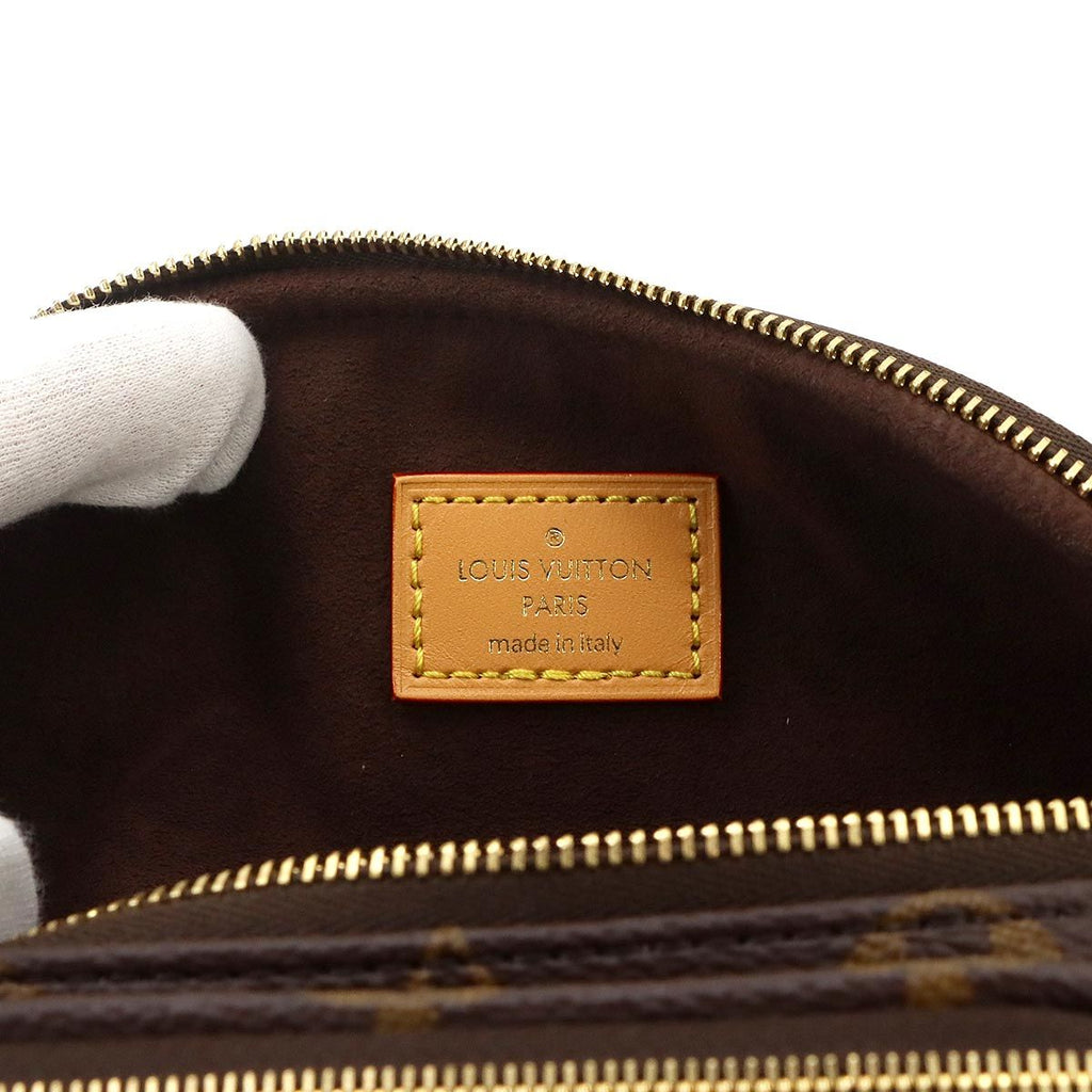 Louis Vuitton Monogram Mini Bumbag 2-Way Bag Brown — view 7