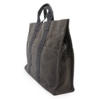 Hermes Her Line Tote Bag MM Canvas Gray Silver Herline — view 3