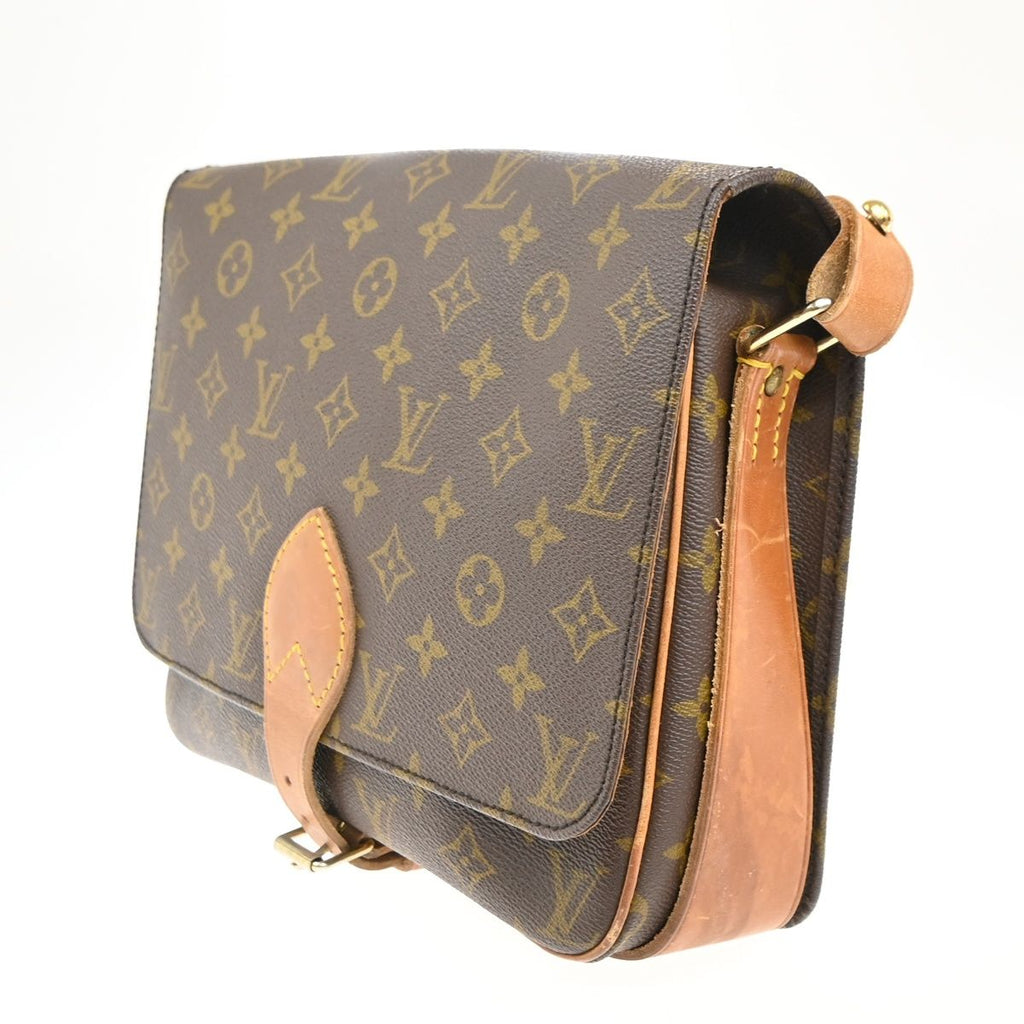Louis Vuitton Cartouchiere GM Shoulder Bag Monogram Leather — view 2