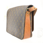 Louis Vuitton Cartouchiere GM Shoulder Bag Monogram Leather — view 3