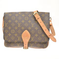 Louis Vuitton Cartouchiere GM Shoulder Bag Monogram Leather
