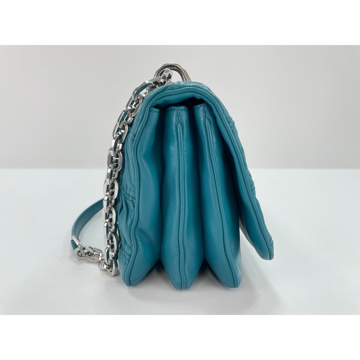 Prada Shoulder Bag Blue — view 6