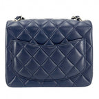 Chanel Shoulder Bag Mini Quilted Turnlock Single Chain Flap Crossbody CC Logo — view 2