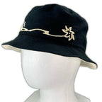 Dior Hat Travis Scott Cactus Jacket Bucket Hat Embroidery Cotton Navy Blue Ivory — view 2