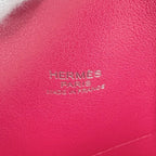 Hermes 2-Way Bolide 27 Handbag Shoulder Bag Crossbody Swift Pink Silver — view 5