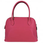 Hermes 2-Way Bolide 27 Handbag Shoulder Bag Crossbody Swift Pink Silver — view 2