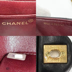 Chanel Shoulder Bag Mini Quilted Chain Turnlock Crossbody Mini Vintage CC Logo — view 5