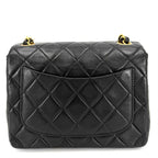 Chanel Shoulder Bag Mini Quilted Chain Turnlock Crossbody Mini Vintage CC Logo — view 2