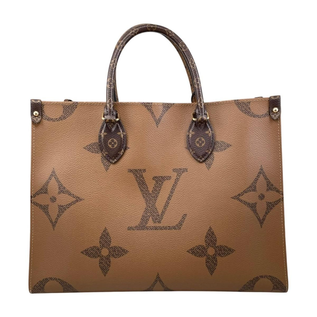 Louis Vuitton Tote Bag On The Go MM Monogram Reverse — view 2