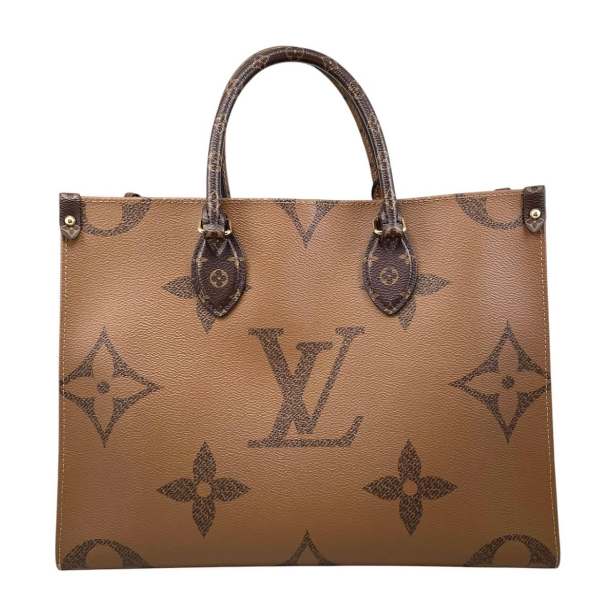 Louis Vuitton Tote Bag On The Go MM Monogram Reverse — view 2
