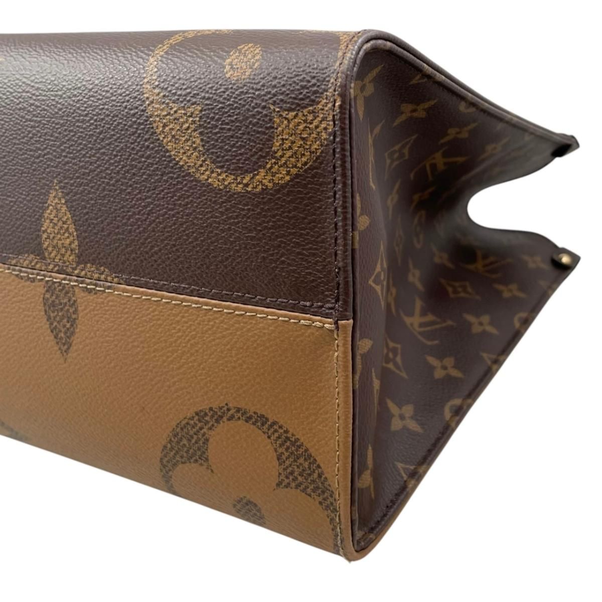 Louis Vuitton Tote Bag On The Go MM Monogram Reverse — view 7