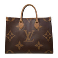 Louis Vuitton Tote Bag On The Go MM Monogram Reverse