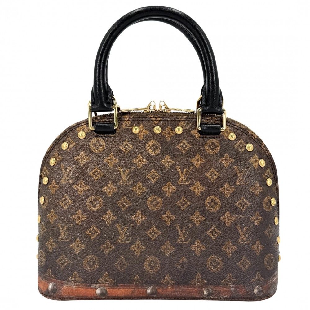 Louis Vuitton 2-Way Transford Monogram Alma BB Handle Mini Shoulder Bag Brown — view 2