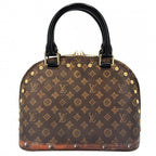 Louis Vuitton 2-Way Transford Monogram Alma BB Handle Mini Shoulder Bag Brown — view 2