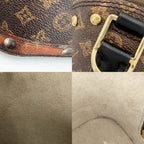 Louis Vuitton 2-Way Transford Monogram Alma BB Handle Mini Shoulder Bag Brown — view 7