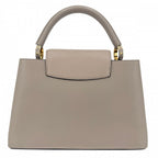Louis Vuitton 2-Way Capucines PM Handbag Shoulder Bag Leather Beige Gold Vintage — view 2