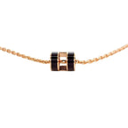 Hermes Mini Pop Pendant Metal Black Pink Gold Included — view 6