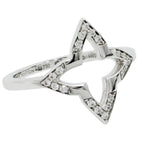 Louis Vuitton Ring Ombre Blossom Accessory Sally 50 18k White Gold Diamond