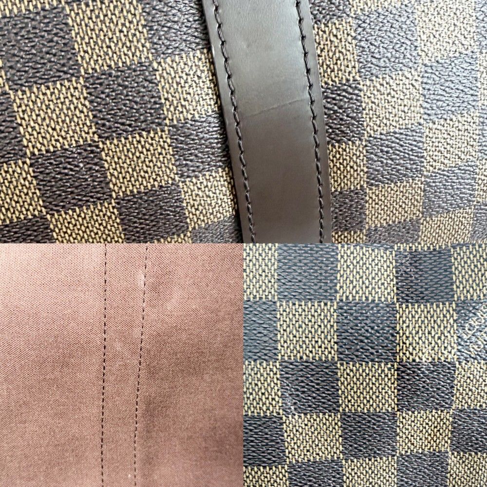 Louis Vuitton Boston Bag Keepall Bandouliere 55 Shoulder Crossbody Damier — view 8