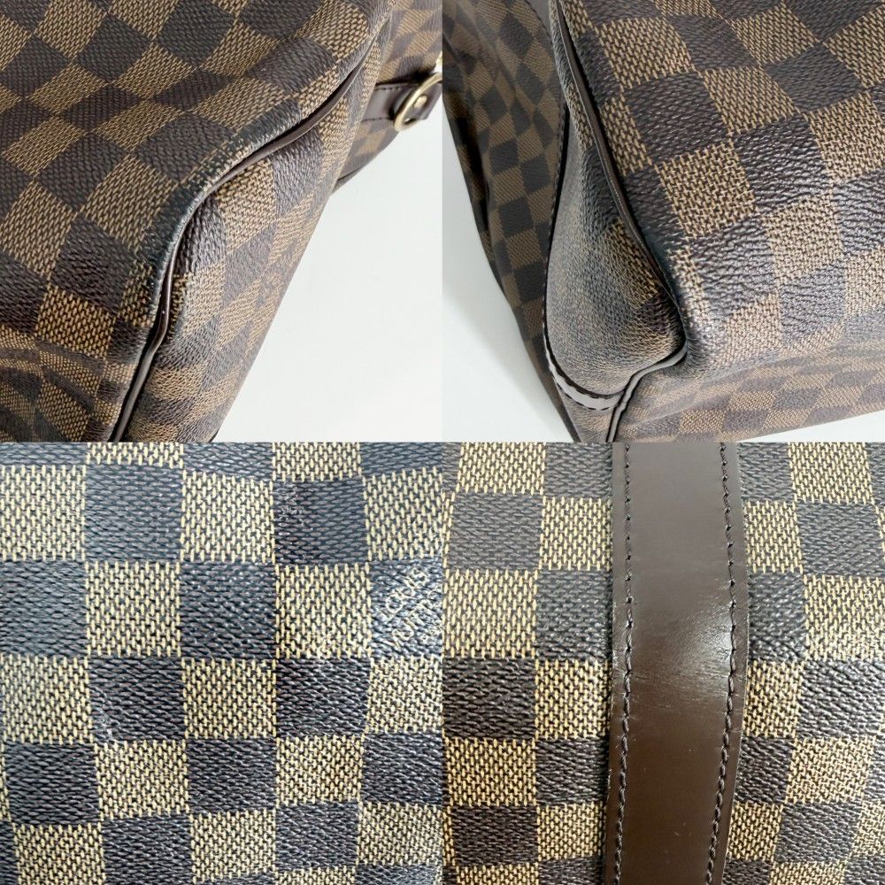 Louis Vuitton Boston Bag Keepall Bandouliere 55 Shoulder Crossbody Damier — view 6