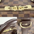 Louis Vuitton Boston Bag Keepall Bandouliere 55 Shoulder Crossbody Damier — view 7