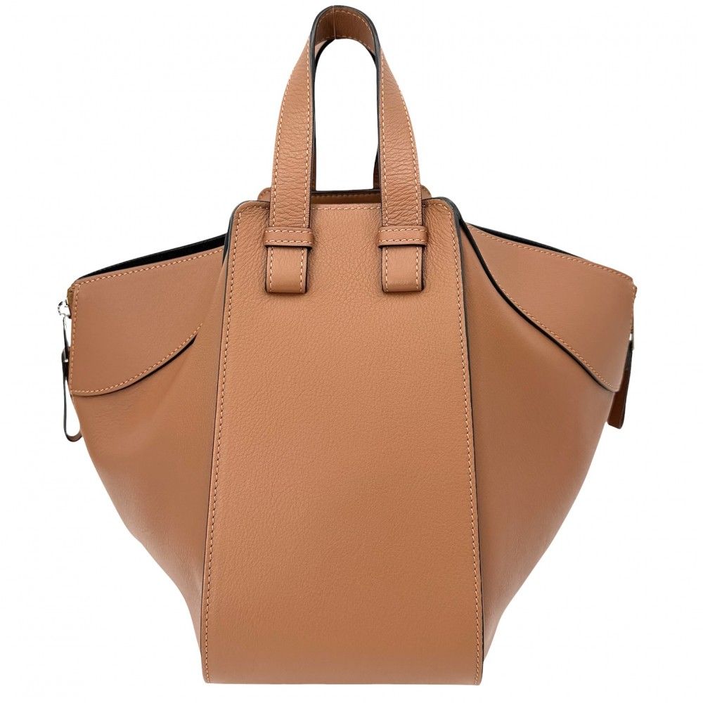 Loewe 2-Way Hammock Shoulder Bag Handbag Crossbody Tote Leather 387.30 Calfskin — view 2