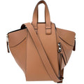 Loewe 2-Way Hammock Shoulder Bag Handbag Crossbody Tote Leather 387.30 Calfskin