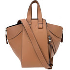 Loewe 2-Way Hammock Shoulder Bag Handbag Crossbody Tote Leather 387.30 Calfskin
