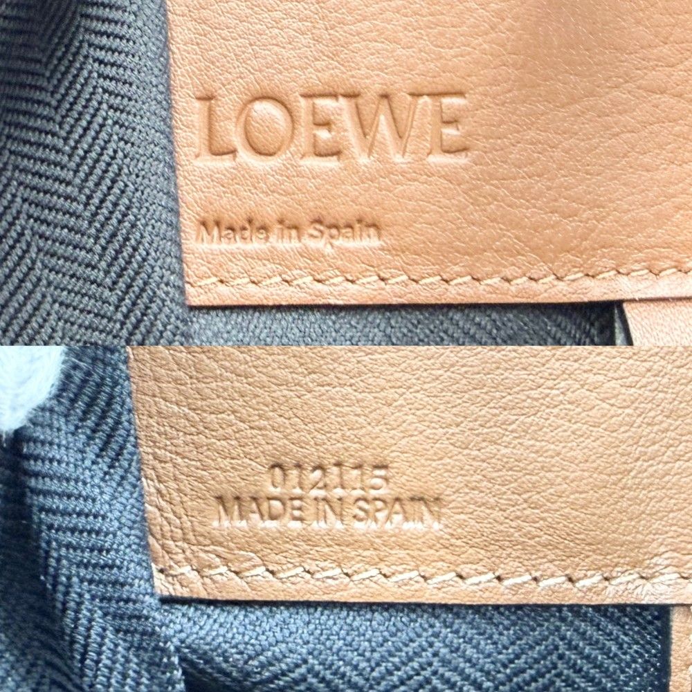 Loewe 2-Way Hammock Shoulder Bag Handbag Crossbody Tote Leather 387.30 Calfskin — view 5