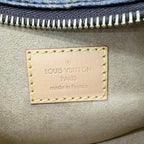 Louis Vuitton Shoulder Bag Monogram Loop 2-Way Handbag Brown Gold Vintage — view 5